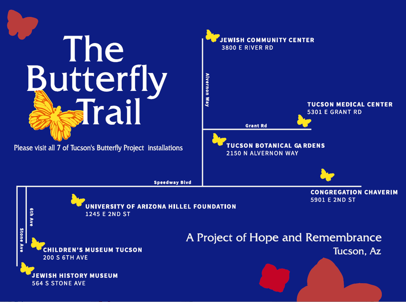 The Butterfly Project Trail Map