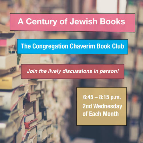 Congregation Chaverim Book Club